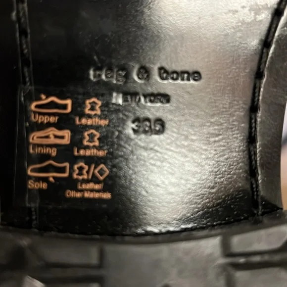 NWOT Rag & Bone moto boots - Picture 6 of 6